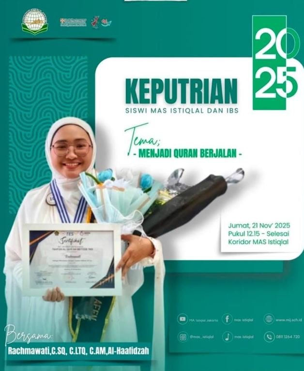 Mahasiswi Hafidzah asal IPRIJA menjadi Pembicara di MAS dan IBS Istiqlal