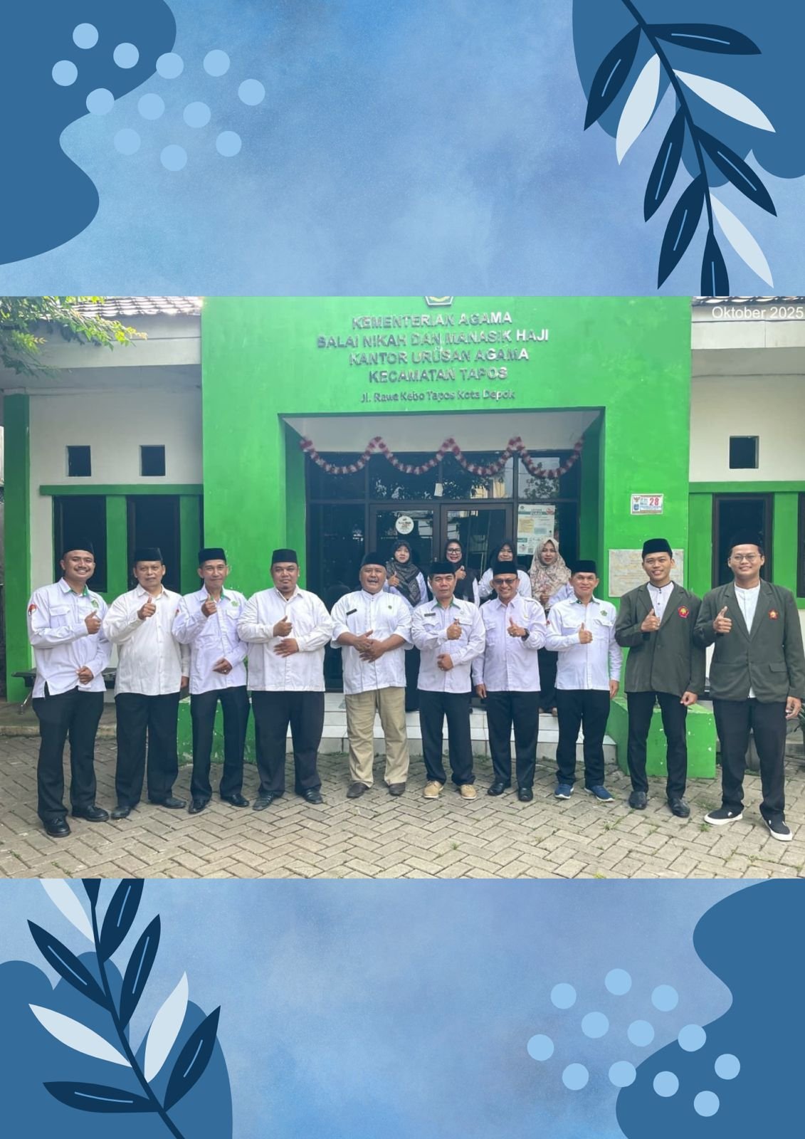 Mahasiswa IPRIJA Berperan Aktif dalam Pelayanan Umat di KUA Tapos